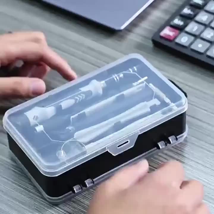 1 Set Mini Repair Tool Kit Compatible for Computer, MacBook, Laptop, Smartphone, Tablet & Glasses Repair - Precision Screwdriver Set with Torx/Triwing Bits & CRV Steel Heads, No Assembly Required for Tech Gadgets, DIY, Travel - electronique val - alain