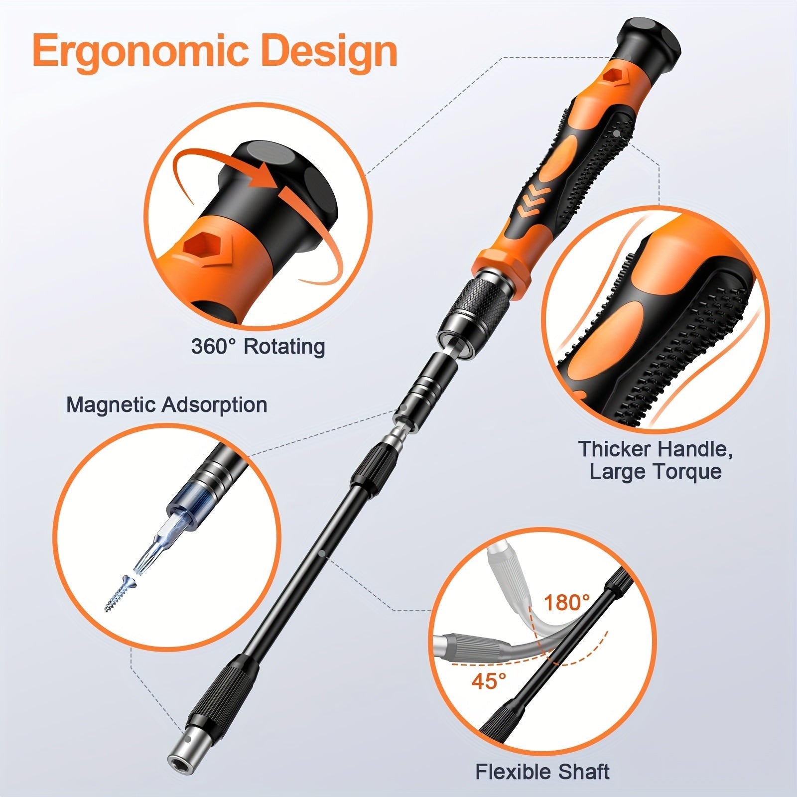 1 Set Mini Repair Tool Kit Compatible for Computer, MacBook, Laptop, Smartphone, Tablet & Glasses Repair - Precision Screwdriver Set with Torx/Triwing Bits & CRV Steel Heads, No Assembly Required for Tech Gadgets, DIY, Travel - electronique val - alain