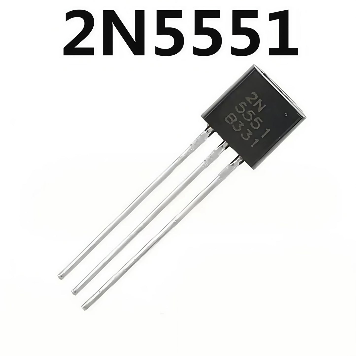 200 pièces 2N5551 et 2N5401 transistors bipolaires TO - 92 (100 pièces chacune) - electronique val - alain