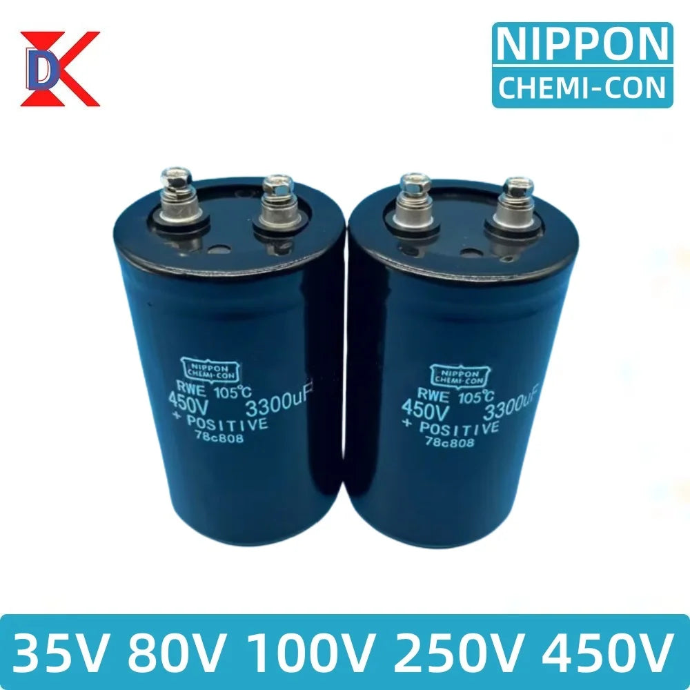 Casse-tête électrolytique en diamant noir, 35V, 80V, 100V, 250V, 450V, 1000UF, 1800UF, 2200UF, 3300UF, 4700UF, 6800UF, 8200UF, 15000UF 22000UF 33000UF 100000UF 150000UF