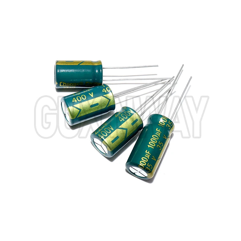 Kit de condensateur électrolytique, assortiment haute fréquence 10v 16v 25v 35v 50v 400v 10uf 100uf 470uf 1000uf