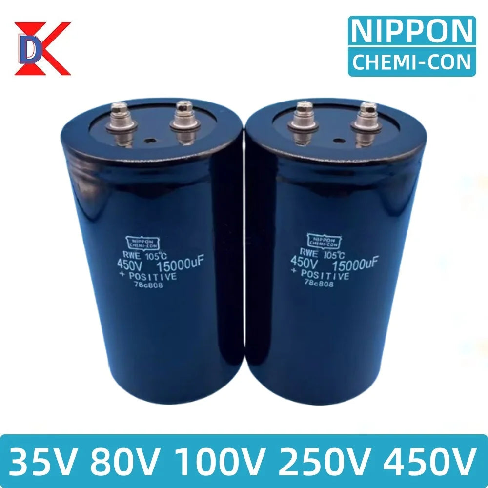 Casse-tête électrolytique en diamant noir, 35V, 80V, 100V, 250V, 450V, 1000UF, 1800UF, 2200UF, 3300UF, 4700UF, 6800UF, 8200UF, 15000UF 22000UF 33000UF 100000UF 150000UF