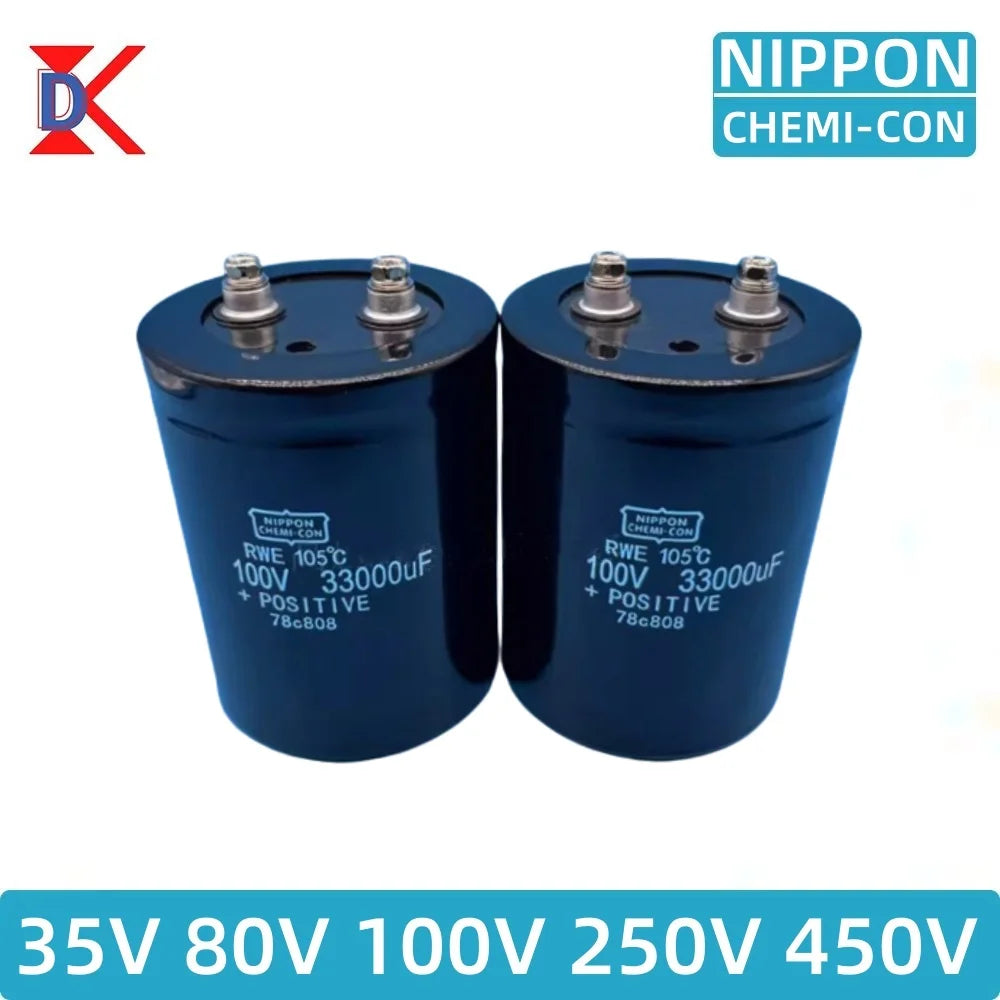 Casse-tête électrolytique en diamant noir, 35V, 80V, 100V, 250V, 450V, 1000UF, 1800UF, 2200UF, 3300UF, 4700UF, 6800UF, 8200UF, 15000UF 22000UF 33000UF 100000UF 150000UF