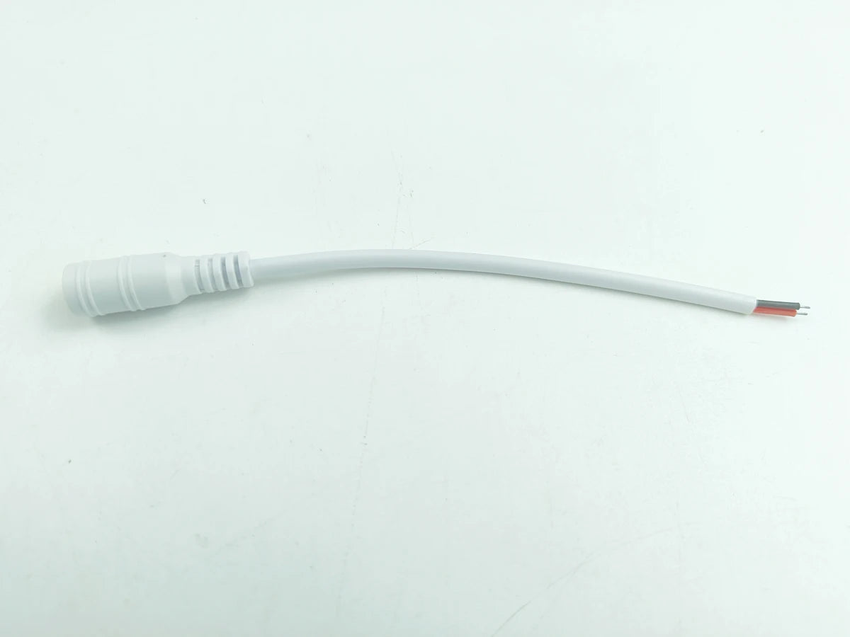 Câble d'Alimentation Mâle et Femelle de 5/10x5.5mm, Connecteur d'Adaptateur Jack pour CCTV, Document Unique 2.1, 3528, Bande Lumineuse LED, 1/5050 Pièces