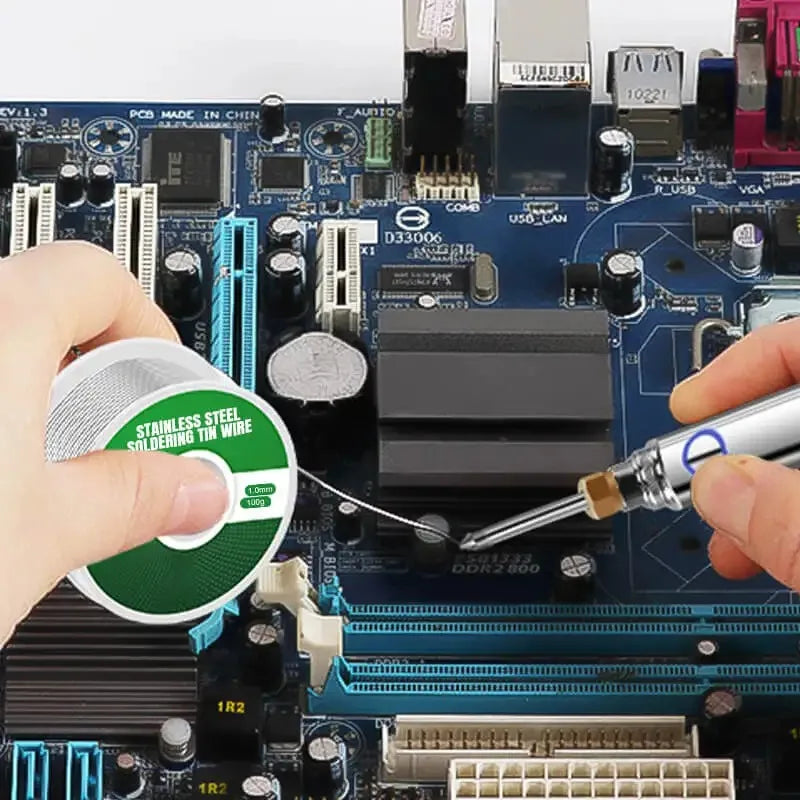 Fils à souder à basse température, 20/500G, faciles à fondre, en acier inoxydable, pour soudure métallique, outils universels de soudage en argent