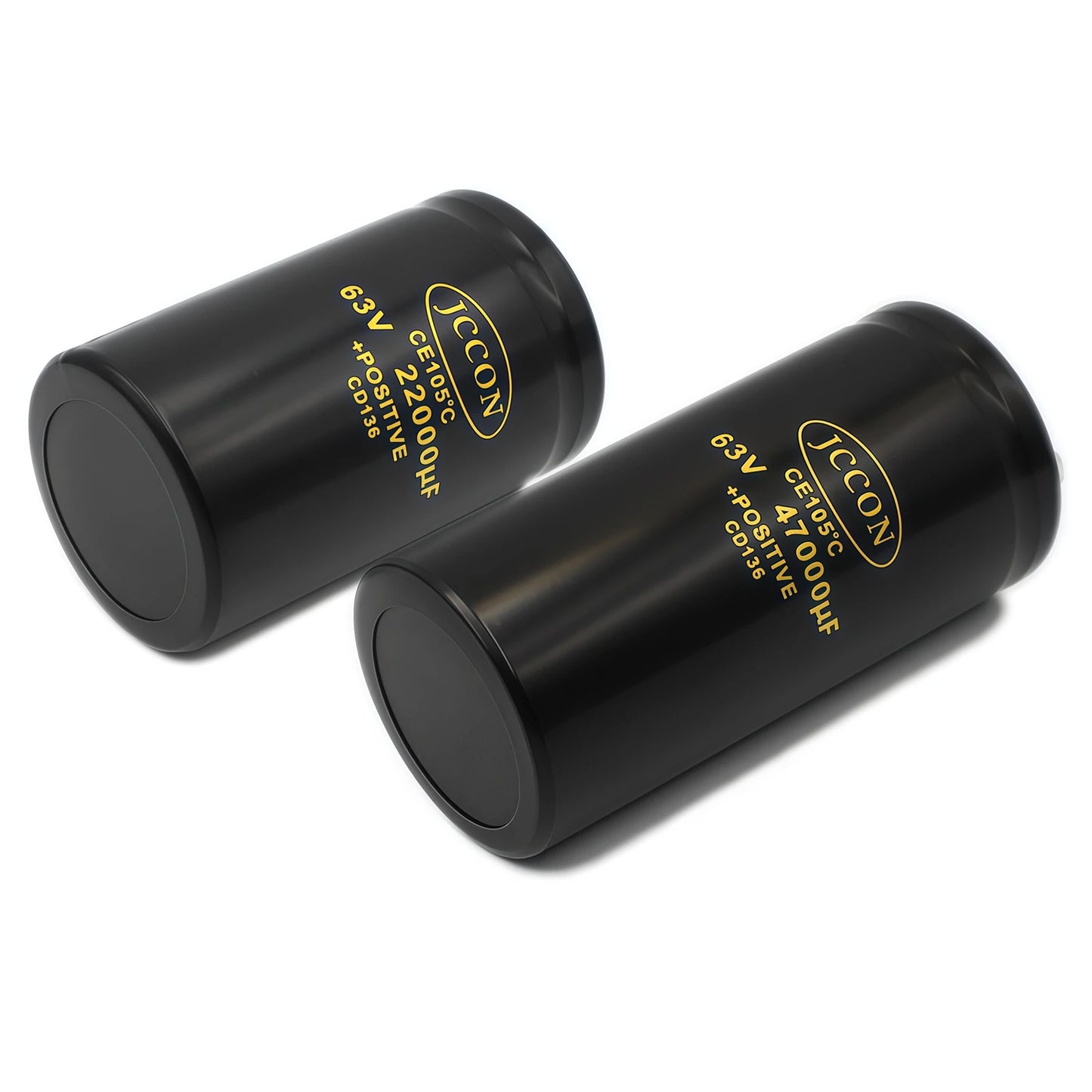 1 pièces 63v 22000uf 63v 47000uf nouveau condensateur à montage sur boulon JCCON adapté aux onduleurs/Machine à souder/grands condensateurs à vis