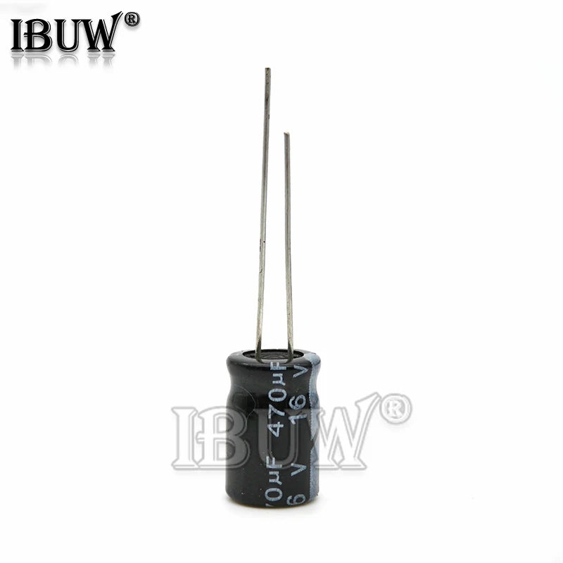 Condensateur électrolytique 6.3V 16V 25V 35V 50V 63V 200V 400V 450V 10UF 22UF 47UF 100UF 220UF 330UF 470UF 1000UF 0.1UF 0.22UF