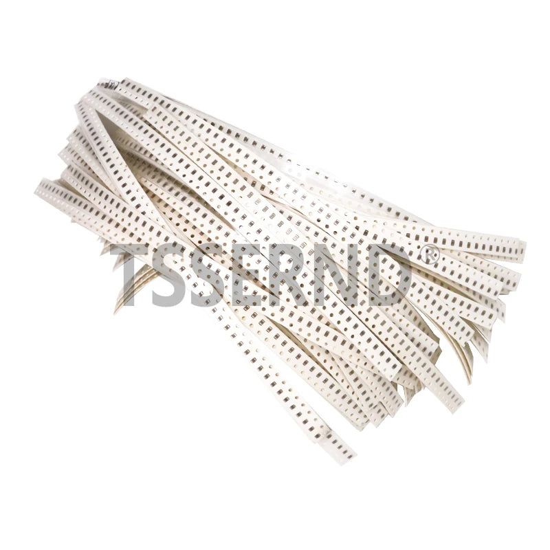 Kit assorti de condensateurs en céramique SMD, 2500 pièces, 0402 0603 0805, 50 valeurs 1pF - 10uF 100PF 10NF 100NF 0.47UF 1UF, ensemble de capacités à puce