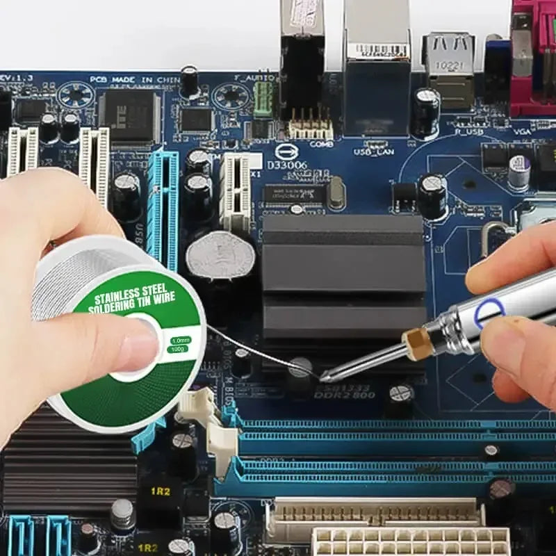 Fils à souder à basse température, 20/500G, faciles à fondre, en acier inoxydable, pour soudure métallique, outils universels de soudage en argent