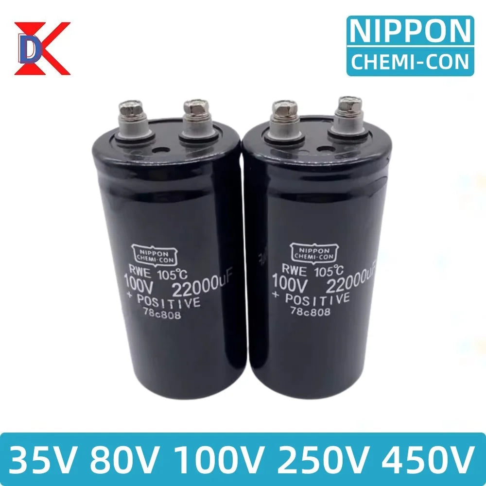 Casse-tête électrolytique en diamant noir, 35V, 80V, 100V, 250V, 450V, 1000UF, 1800UF, 2200UF, 3300UF, 4700UF, 6800UF, 8200UF, 15000UF 22000UF 33000UF 100000UF 150000UF