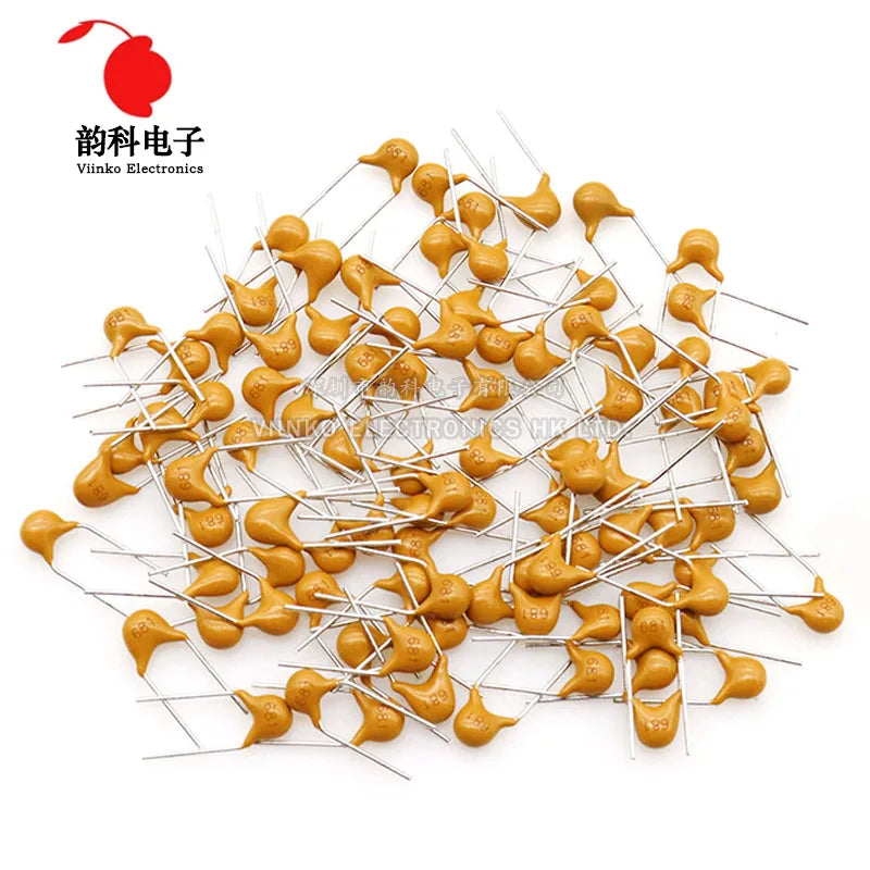 Condensateur céramique monolithique 50V, 100 pièces, 10 dissolvent ~ 10UF 22 dissolvent 47NF 220NF 1NF 4.7UF 1UF 100NF 330NF 0.1UF 102 104 105 106 103 473