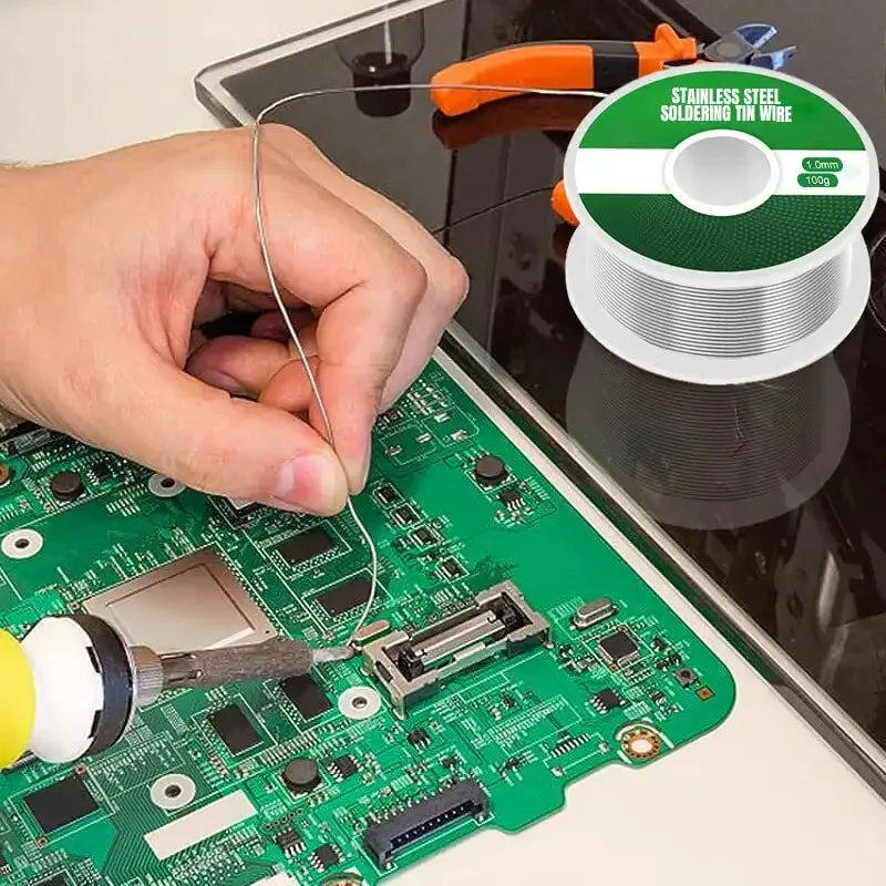 Fils à souder à basse température, 20/500G, faciles à fondre, en acier inoxydable, pour soudure métallique, outils universels de soudage en argent