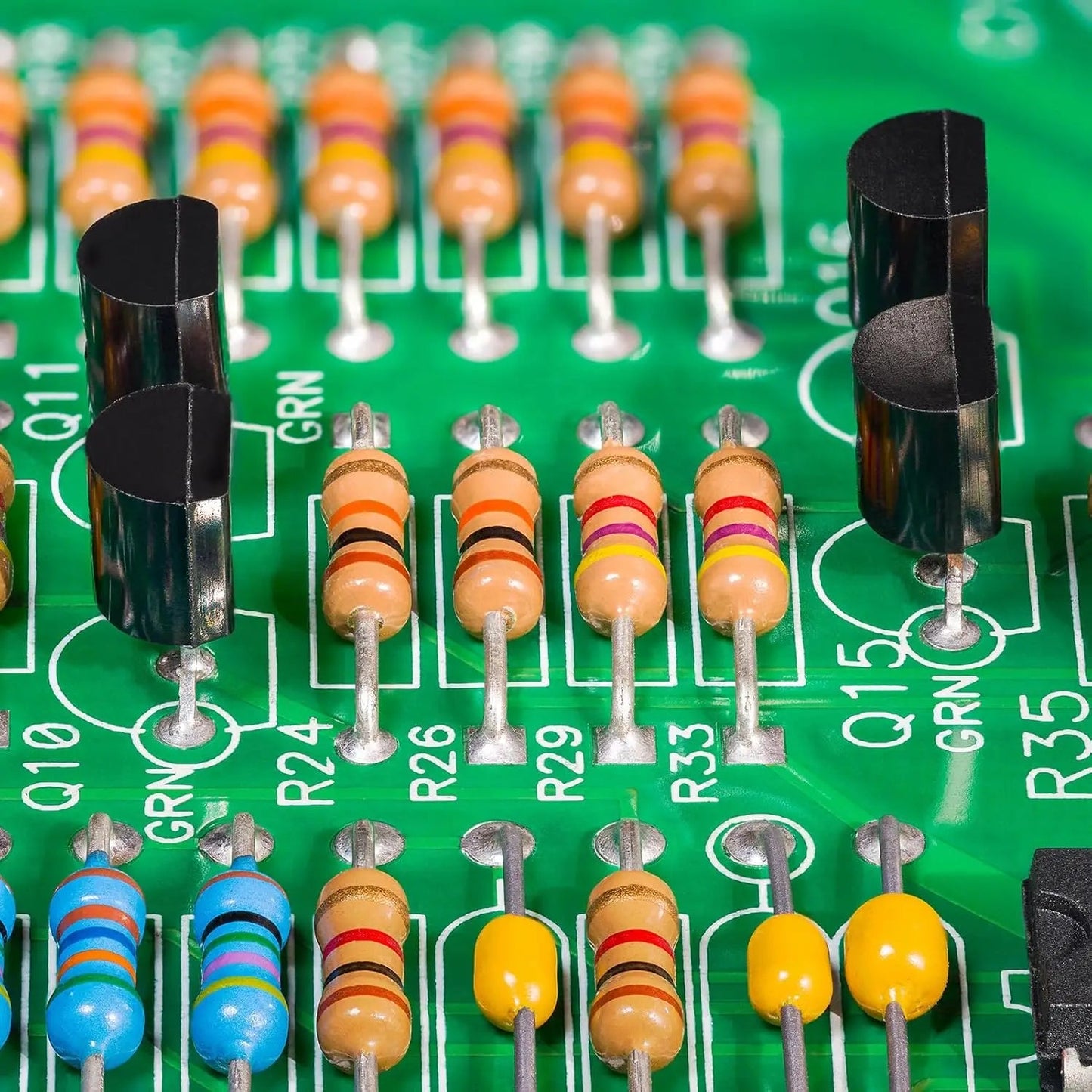 Kit de ul BJT à triode, A1015, BC327, BC337, C1815, S8050, S8850, 2N2222, 2N2907, 2N3904, 2N3906, TO92, PNP, NPN, 480 pièces - electronique val - alain